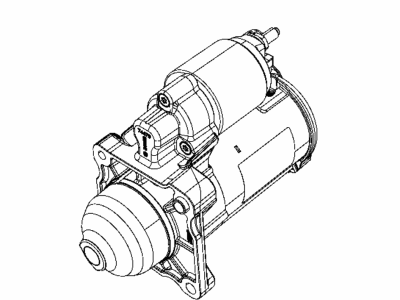 Jeep Compass Starter Motor - 56029786AA