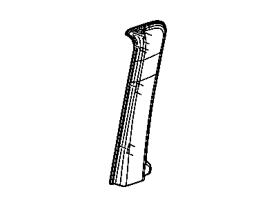 Ram 1GD83BD1AC COVER Rear Door Fixed Glass