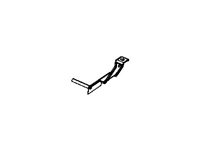Jeep 53013774AB BRACKET Resonator
