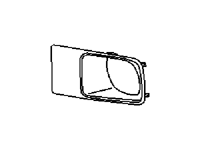 Mopar 4805931AA Cover, Front Driver Side