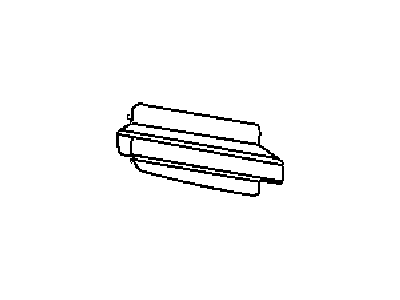 Mopar 4806184AA Lamp Cover, Front