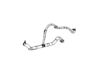 Dodge 55111455AB HOSE Radiator Outlet