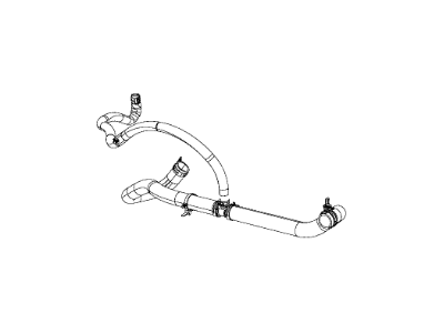 Dodge 55111455AD HOSE Radiator Outlet