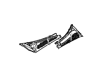 Chrysler 5027430AC PANEL Cowl Top