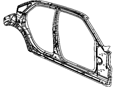 Mopar 5139156AA Panel Bodyside Aperture Front Outer