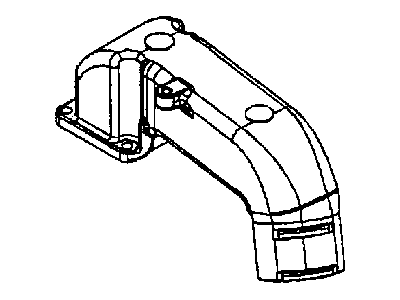 Dodge 5086828AA CONNECTOR Air Intake