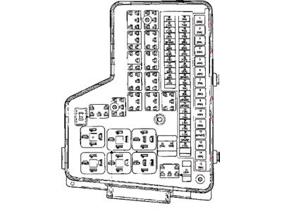 Dodge Relay Block - 68005475AA