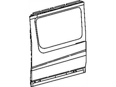 Dodge 68008462AA PANEL Body Side