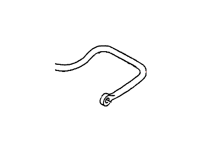 Mopar 52088002 Stabilizer Bar, Rear