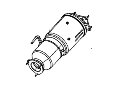 Ram 68226023AB FILTER ASSY DIESEL PARTICULATE