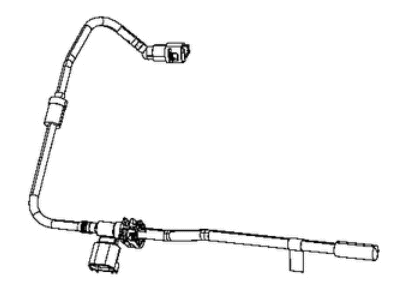 Ram 68351152AA TUBE Fuel Supply