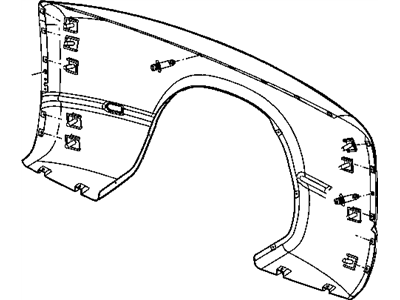 Dodge Ram 3500 Fender - 5GX55TZZAC