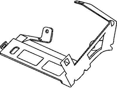 Dodge 4581435AA BRACKET Vapor Canister
