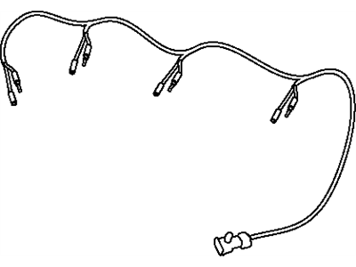Jeep 68045497AA HARNESS Roof