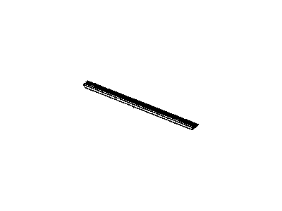 Mopar 55277028AF Belt Molding, Rear