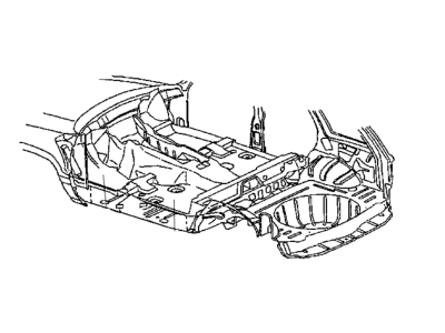 Jeep 82207425 MAT KIT Floor - Rear
