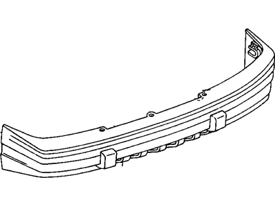 1998 Jeep Grand Cherokee Bumper - 5FY81VF7AB