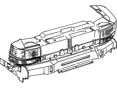 Jeep 52058271 BRACKET Fascia