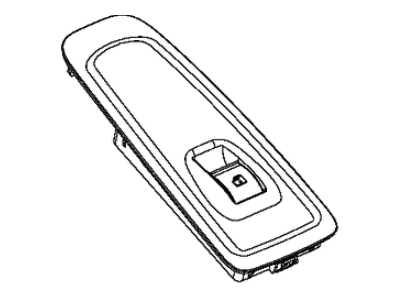 Ram 1ZP67JXWAB SWITCH AND BEZEL Front Door