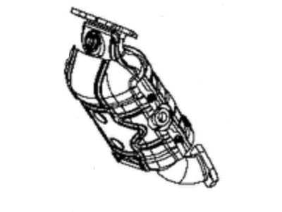 Chrysler Voyager Catalytic Converter - 68434644AA