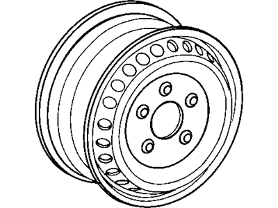Dodge 5128911AA WHEEL