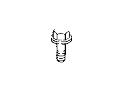 Chrysler 6101724 SCREW AND WASHER Hex Head M8x1.25x55