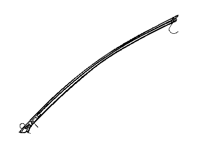 Chrysler 4894352AH WEATHERSTRIP Front Door Header