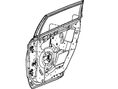 Chrysler Pacifica Door Seal - 5054119AF