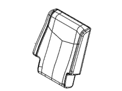 Dodge 6QD41JR1AA COVER Rear Seat Back 2nd Row