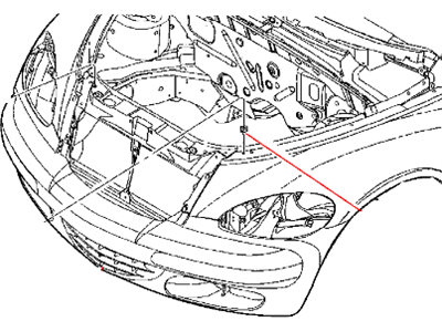 Chrysler Grille - 5116182AB