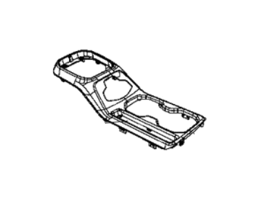 Jeep Renegade Center Console Base - 6WD40U00AA