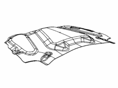 Ram 68466158AA SILENCER Hood