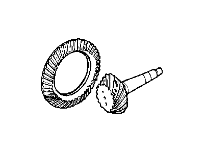 Jeep 5143812AA GEAR KIT Ring And Pinion