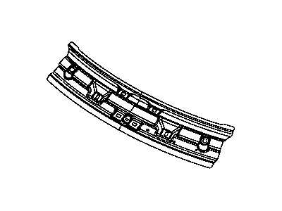 Dodge 5076970AD HEADER Roof Front