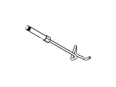 Dodge WC77ZJ8AD KNOB AND LINK Door Latch