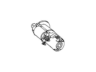 Jeep Wrangler Starter Motor - RX041014AB