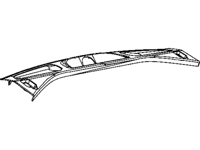Jeep 1NR39DX9AG PLATE Liftgate Scuff
