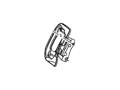 Chrysler 68040387AB DOOR Fuel Fill