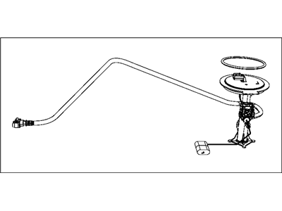 Mopar 5145586AC Fuel Pump, Passenger Side