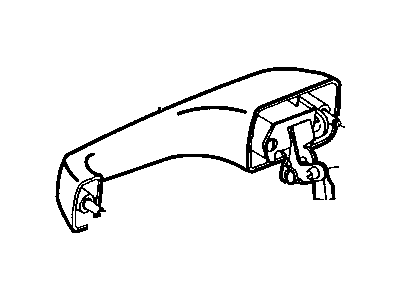 Dodge Ram Wagon Door Handle - 55359038AA