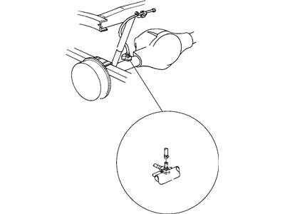 Chrysler 52067972AD HOSE Axle Vent