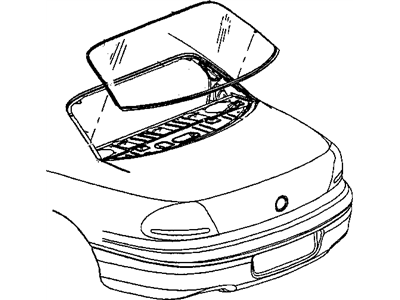 Dodge 4575373 BACKLITE Tinted Solar Control