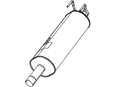 Ram 2500 Muffler - 68307362AA