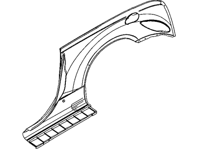 Chrysler 5067212AA PANEL Quarter