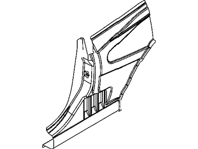 Chrysler 5067316AB REINFORCEMENT Quarter Panel