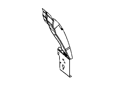 Chrysler 5067224AA TROUGH Liftgate Opening