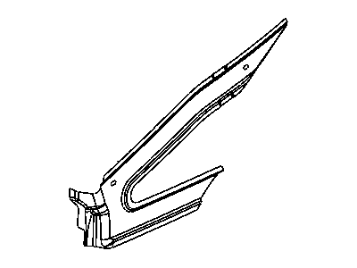Chrysler 5067318AA BRACKET Quarter Panel