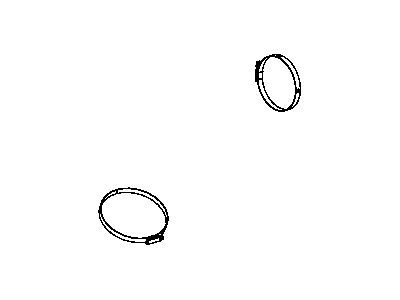 Mopar 53032729AA Air Duct Clamp