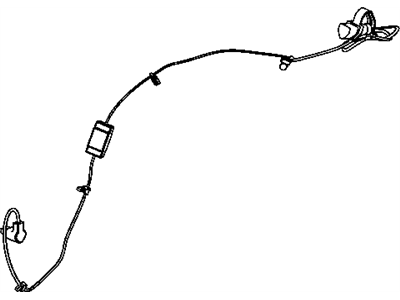 Dodge 5148041AA TIE STRAP Oxygen Sensor to Transmission