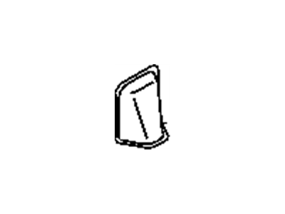 Mopar 5FR34XTMAC Carpet Fuel Filler Cover